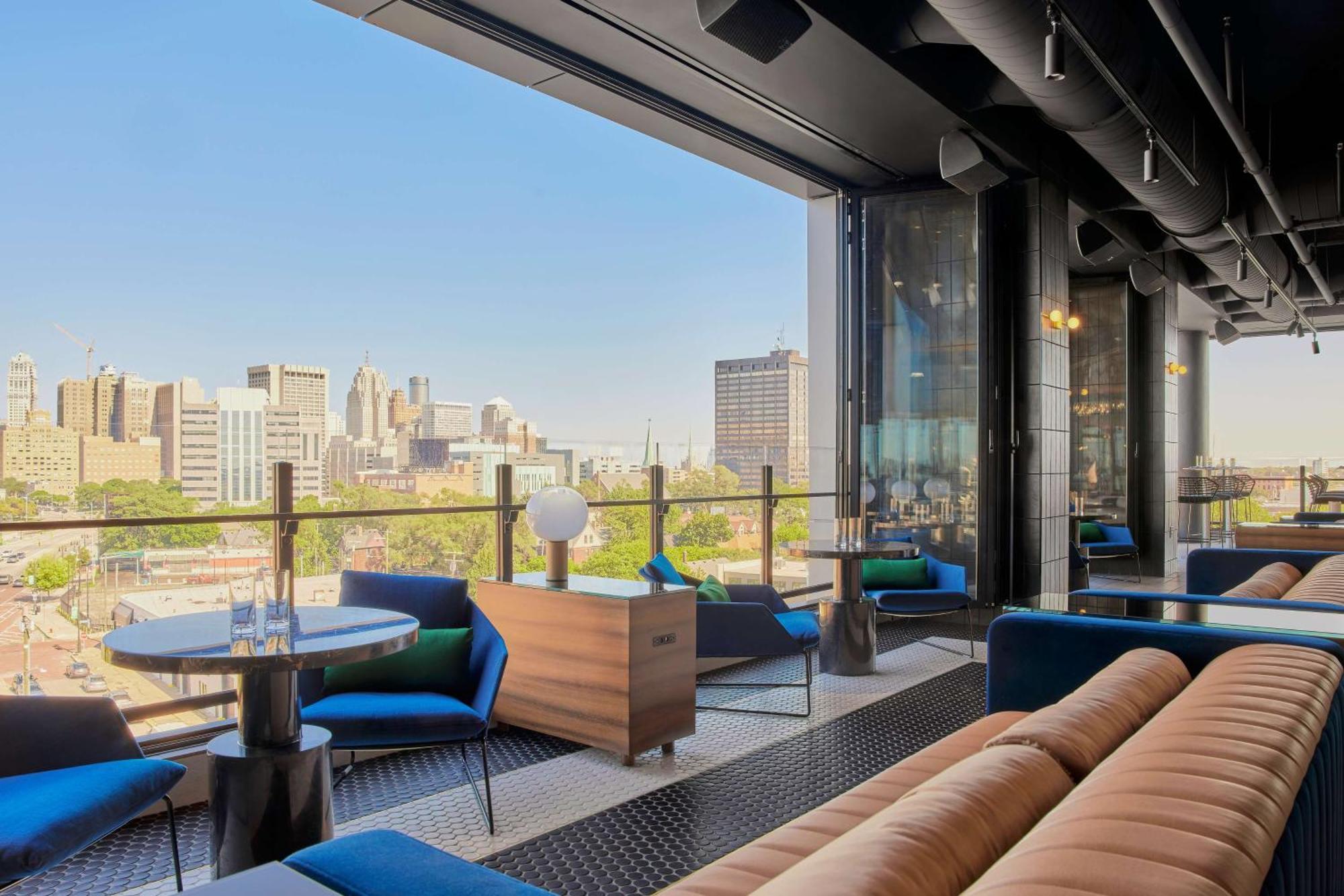 The Godfrey Detroit, Curio Collection By Hilton Hotel Eksteriør billede